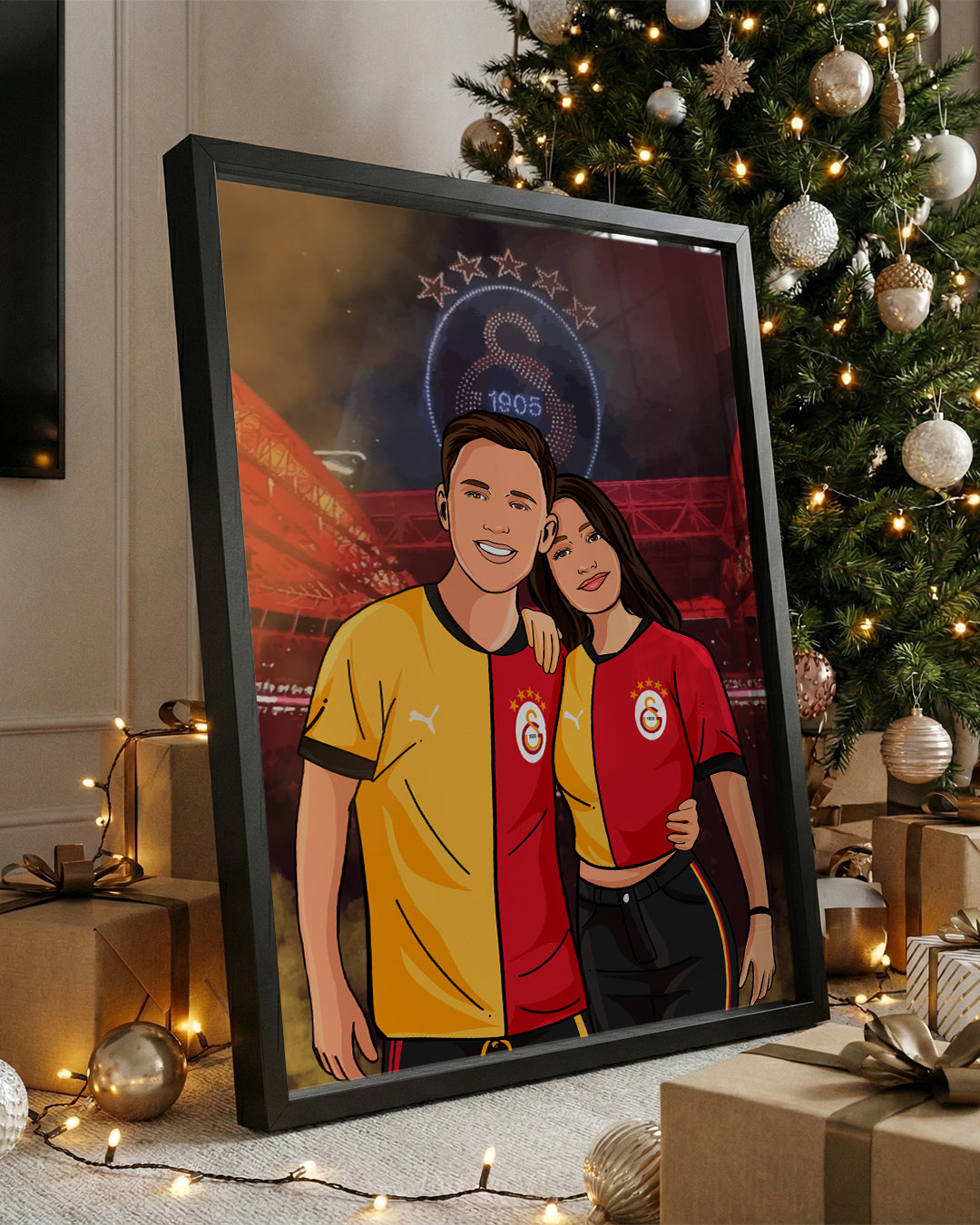 Taraftar Temalı Poster Tablolar