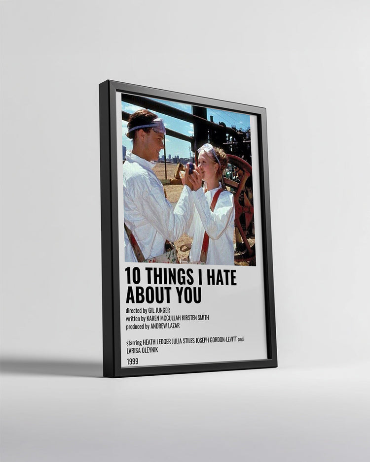 10 Things I Hate About You Poster Tablosu