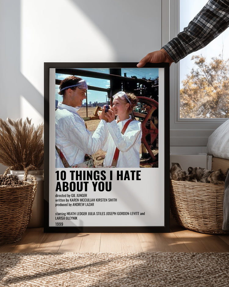 10 Things I Hate About You Poster Tablosu