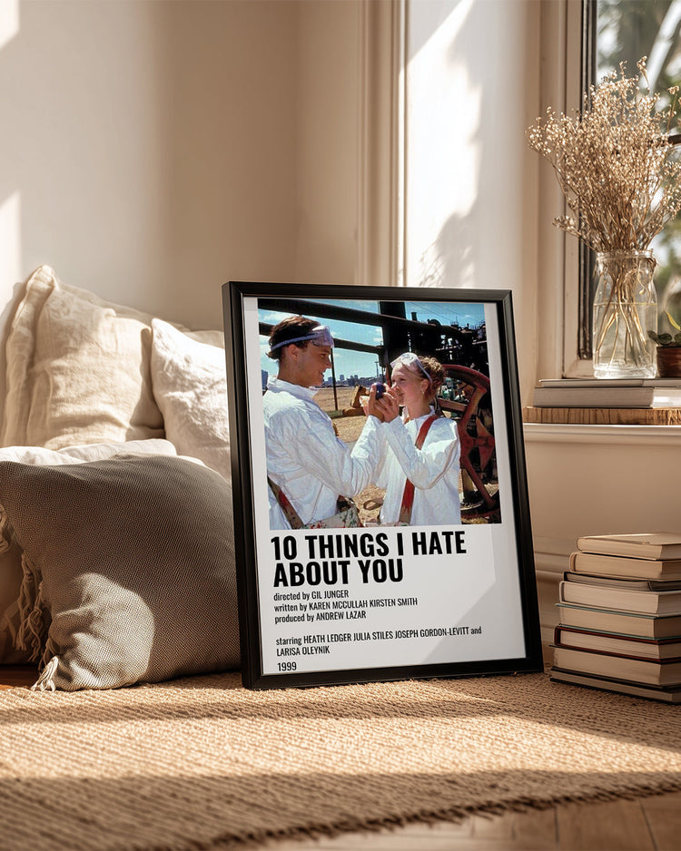 10 Things I Hate About You Poster Tablosu