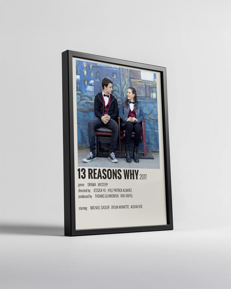 13 Reasons Why Poster Tablosu