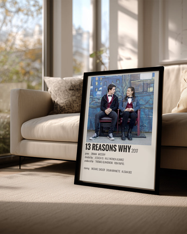 13 Reasons Why Poster Tablosu