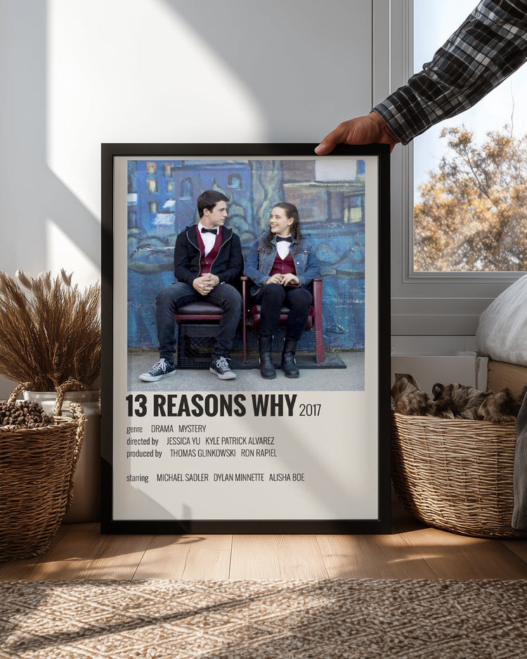 13 Reasons Why Poster Tablosu