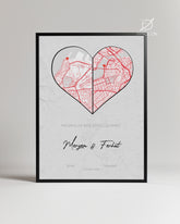 "Uzak Mesafe İlişki" Poster Tablosu