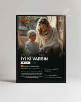 Annelere Özel Netflix Poster Tablosu