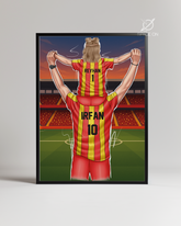 Babalar Gününe Özel Taraftar Poster Tablosu