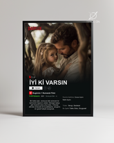 Babalara Özel Netflix Poster Tablosu