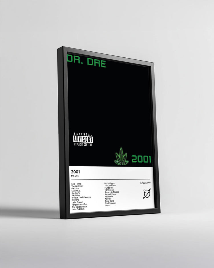 2001 - Dr Dre Poster Tablosu
