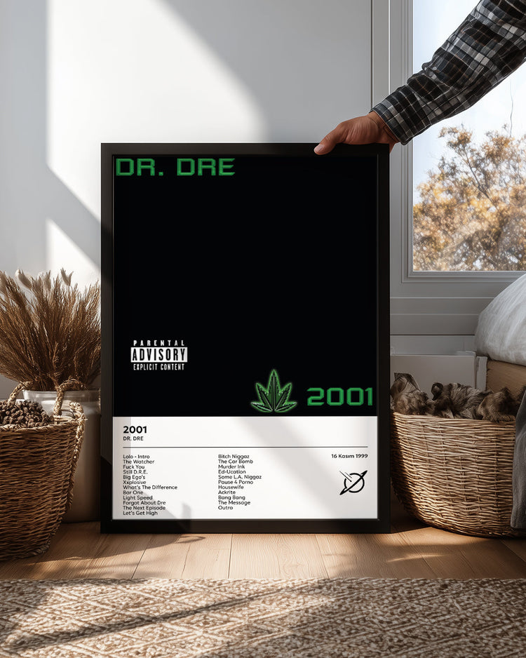 2001 - Dr Dre Poster Tablosu