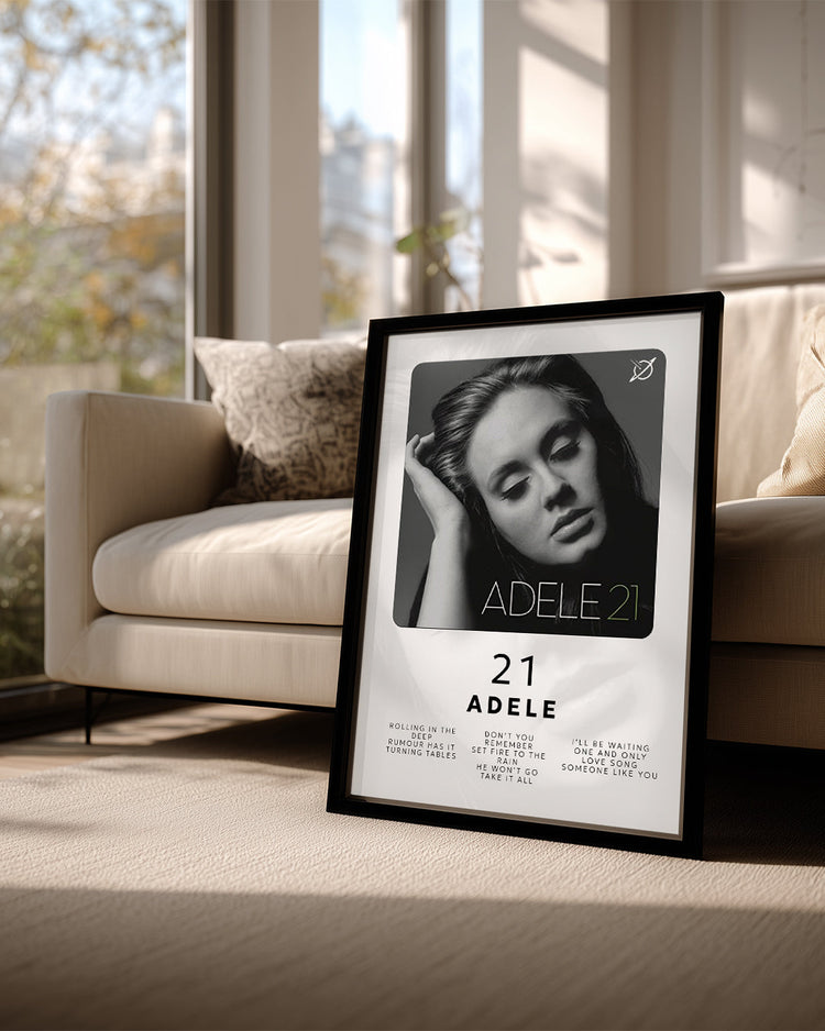 21 - Adele Poster Tablosu