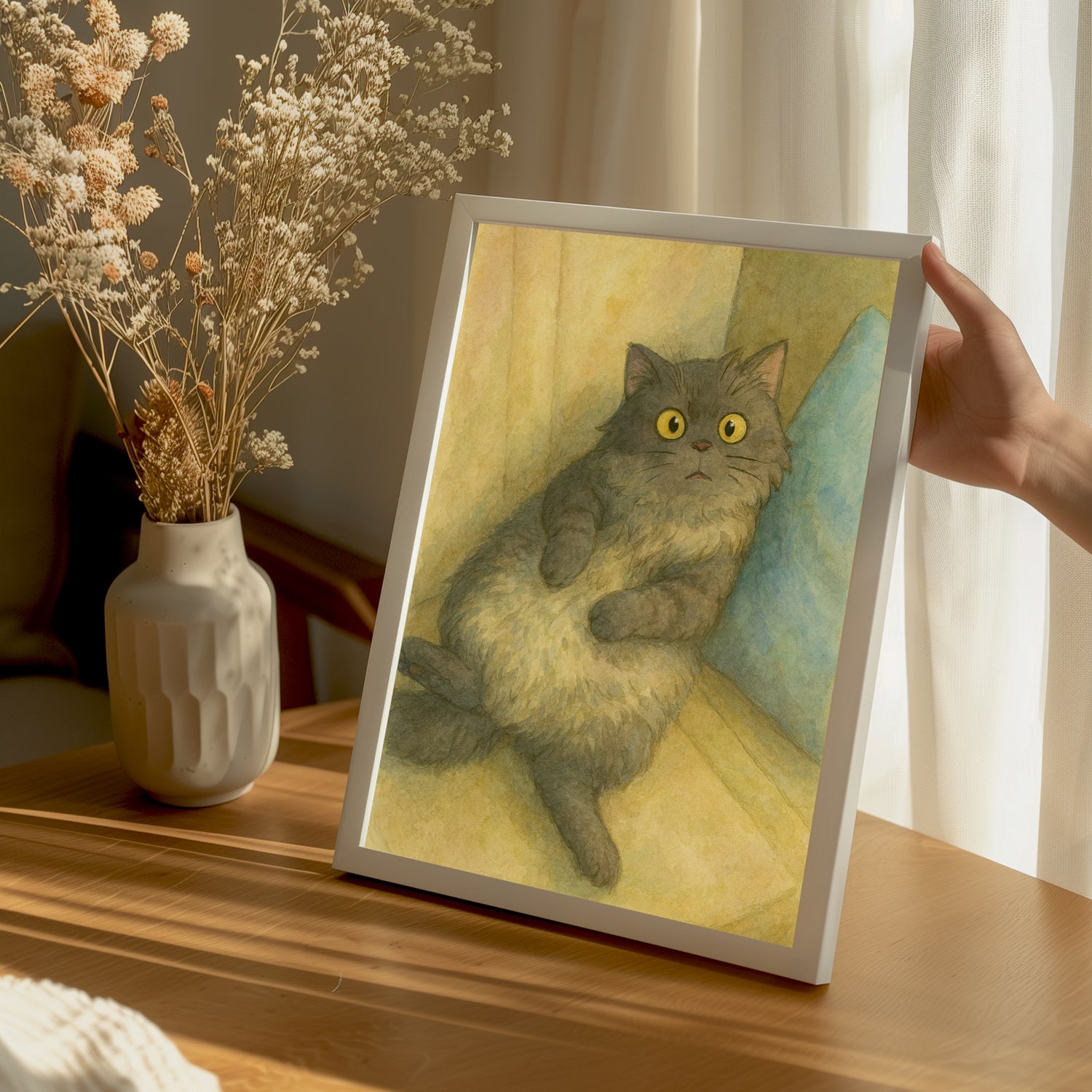 Ghibli Esintili Pati Poster Tablosu