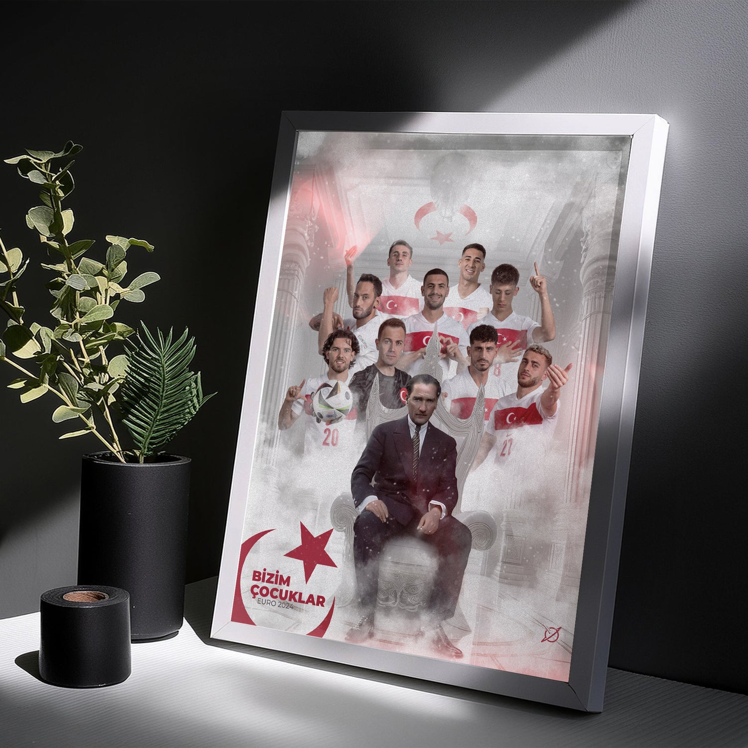 EURO 2024 SOUVENIR - OUR CHILDREN POSTER PAINTING