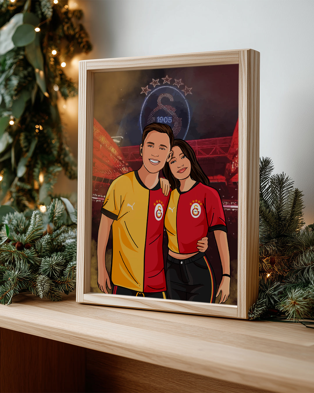 Taraftar Temalı Poster Tablolar