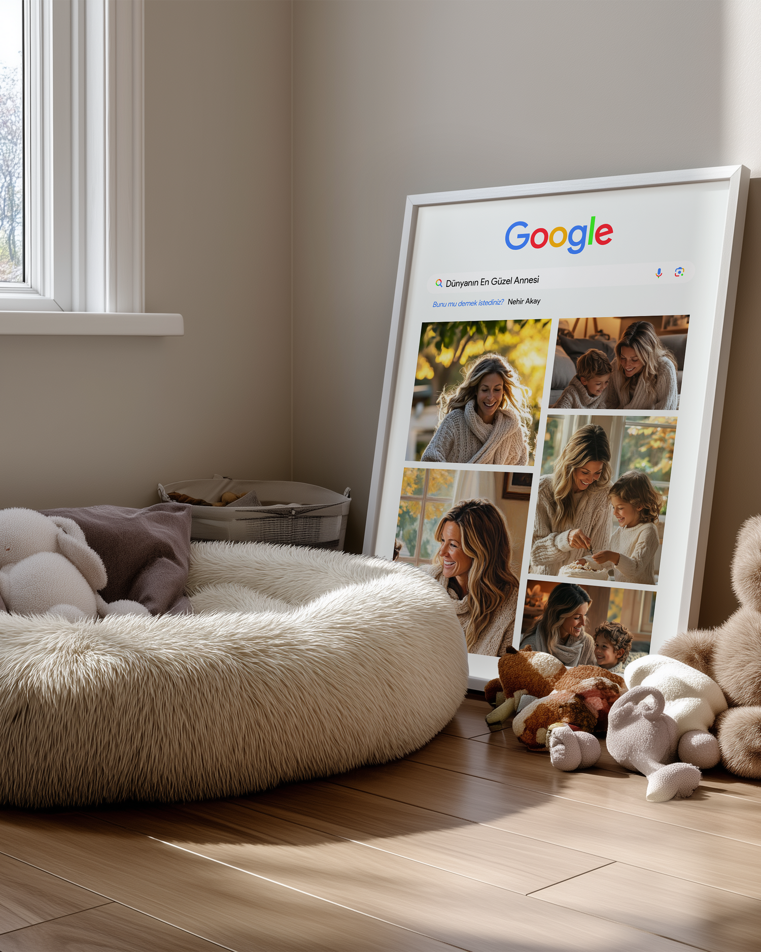 Annelere Özel Google Poster Tablosu