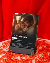 Babalar Günü Özel Netflix Pleksi Konsept Kutu