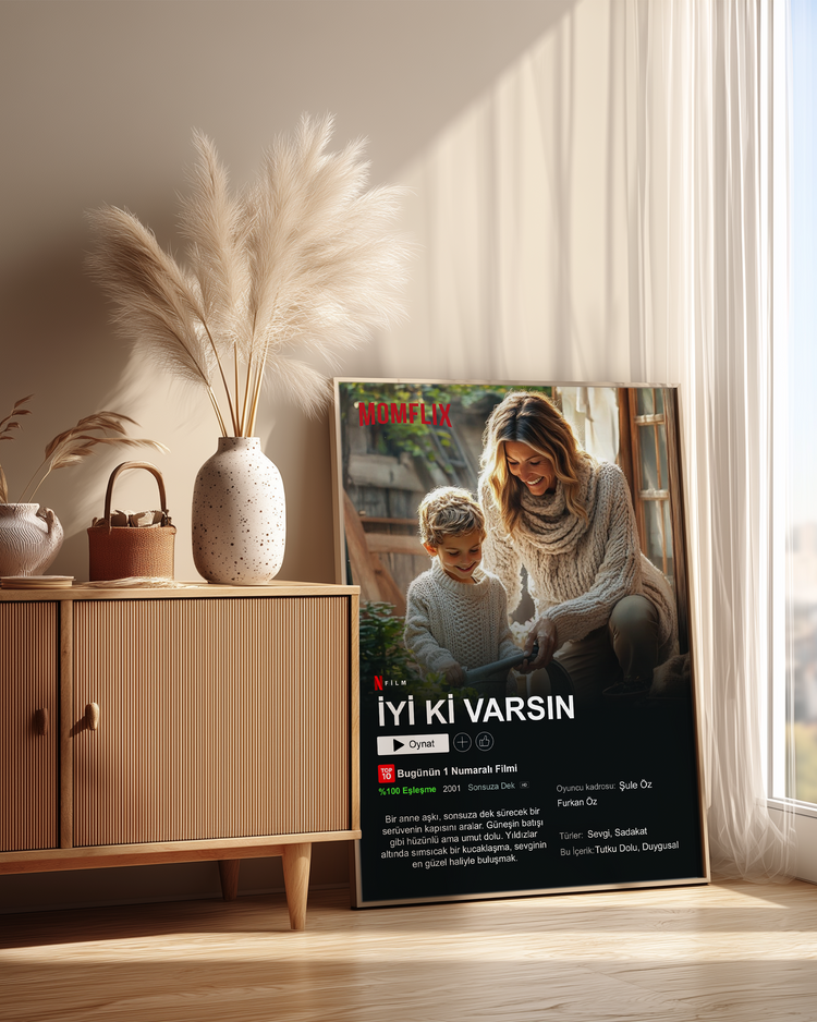 Annelere Özel Netflix Poster Tablosu