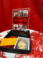 Babalara Özel Dad Yazılı Pleksi Konsept Kutu