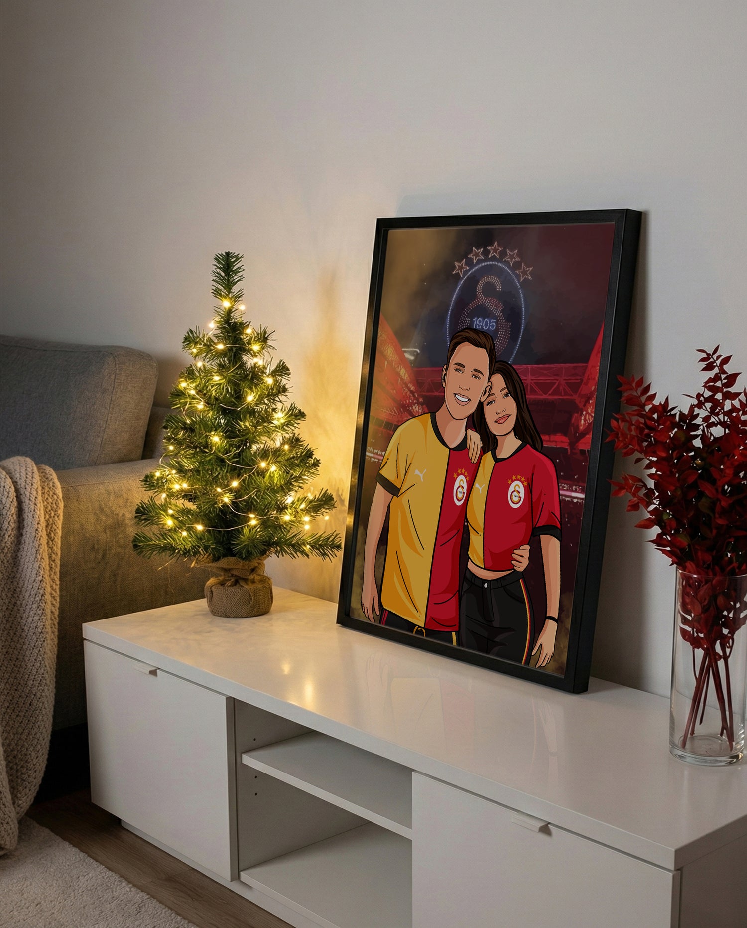 Taraftar Temalı Poster Tablolar