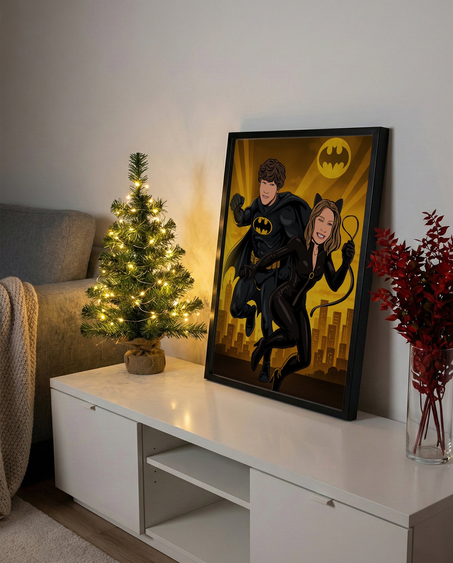 Süper Kahramanlar Temalı Poster Tablolar