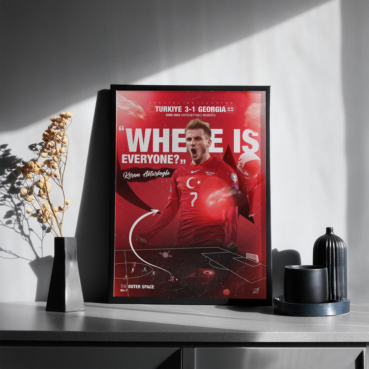 EURO 2024 SOUVENIR - KEREM AKTURKOGLU POSTER PAINTING