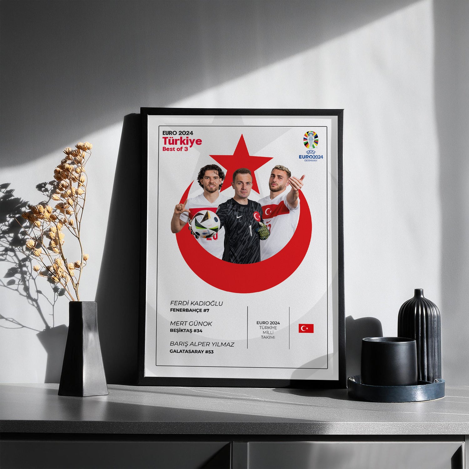 EURO 2024 MEMORY - BEST OF 3 POSTER PAINTING