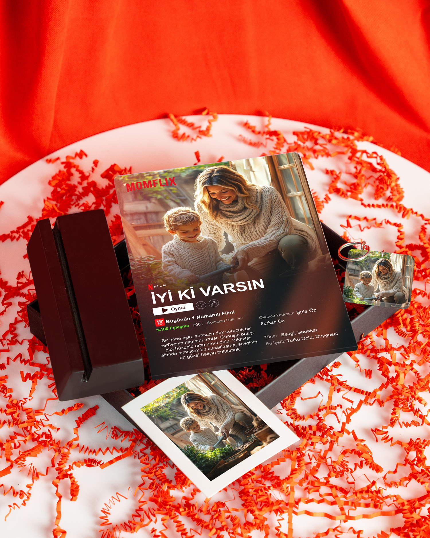 Anneler Günü Özel Netflix Pleksi Konsept Kutu