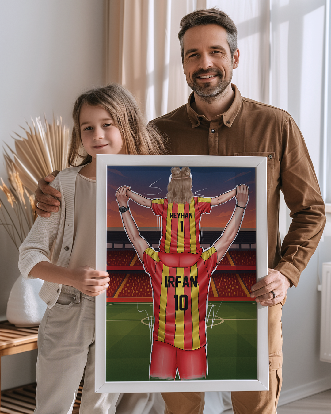 Babalar Gününe Özel Taraftar Poster Tablosu