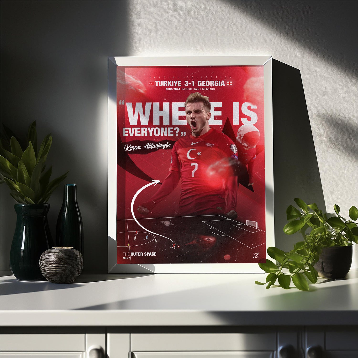 EURO 2024 SOUVENIR - KEREM AKTURKOGLU POSTER PAINTING