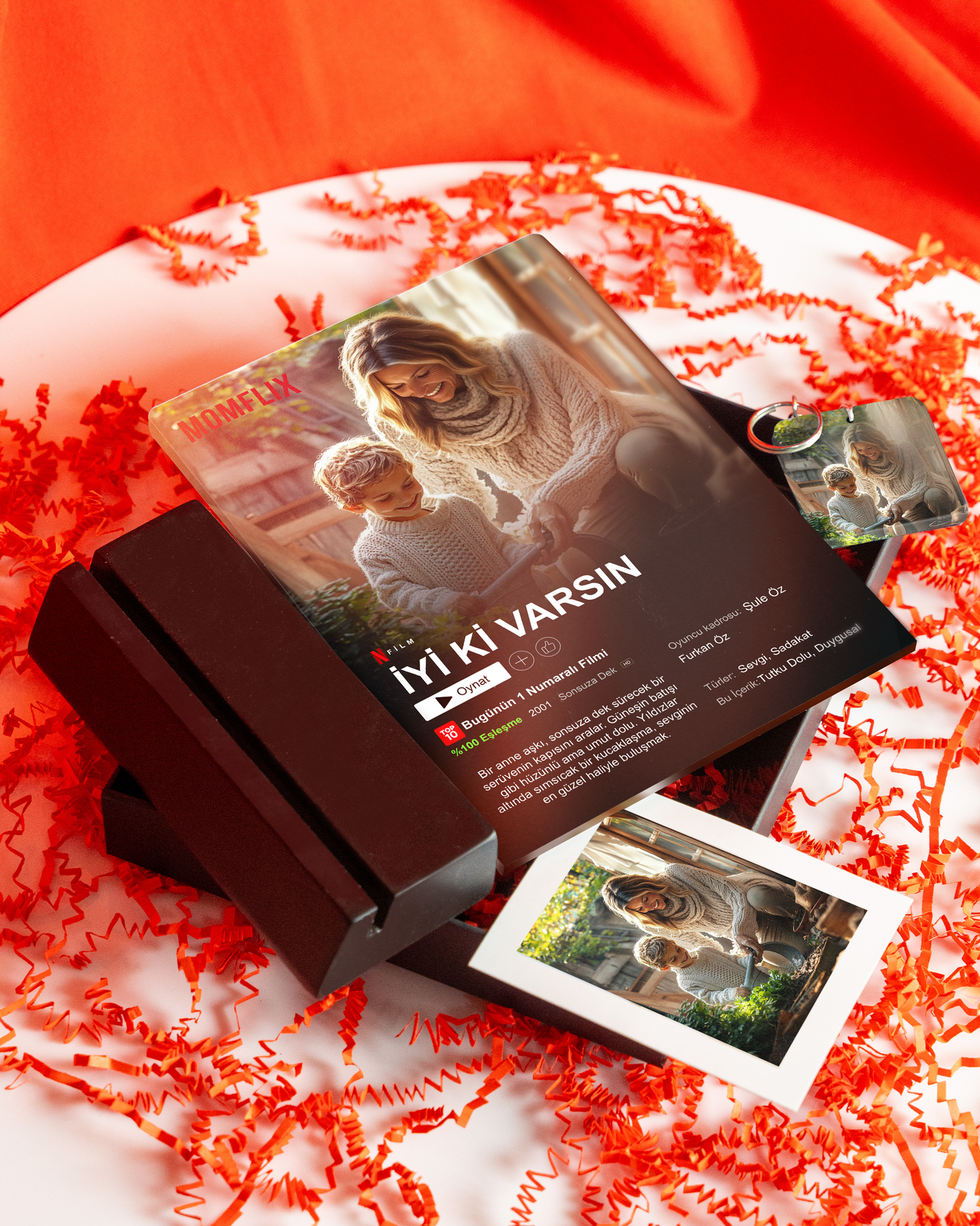 Anneler Günü Özel Netflix Pleksi Konsept Kutu