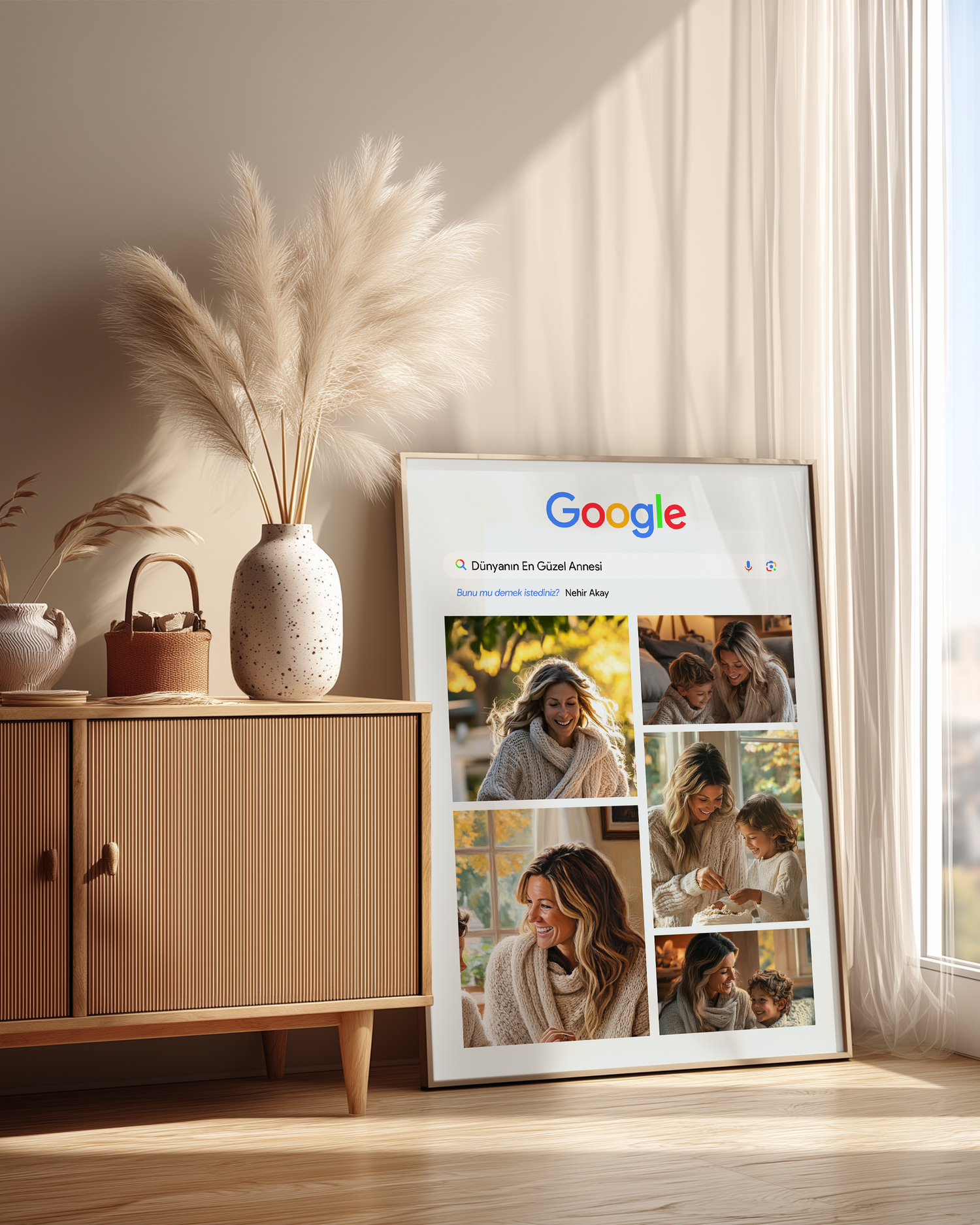 Annelere Özel Google Poster Tablosu