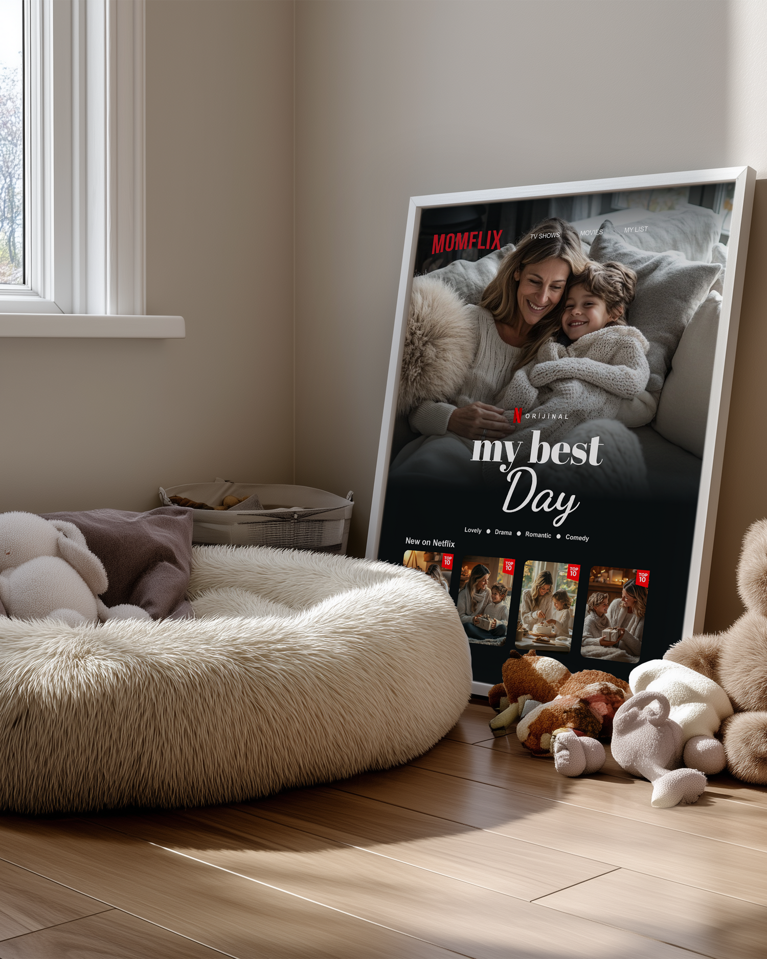 Annelere Özel My Best Day Poster Tablosu