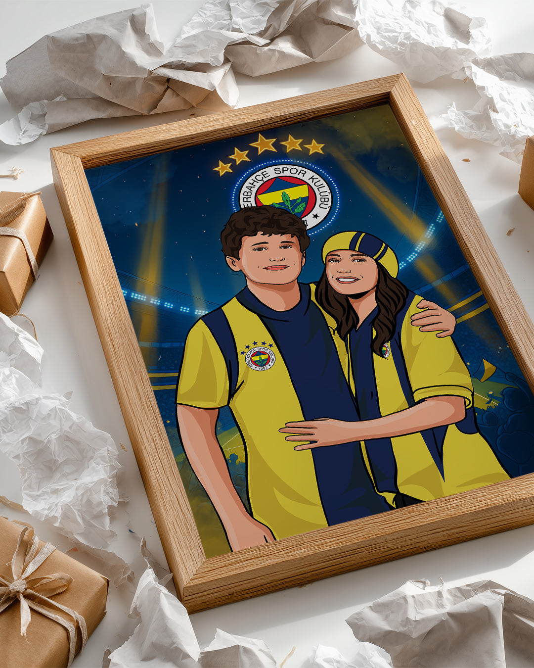 Taraftar Temalı Poster Tablolar