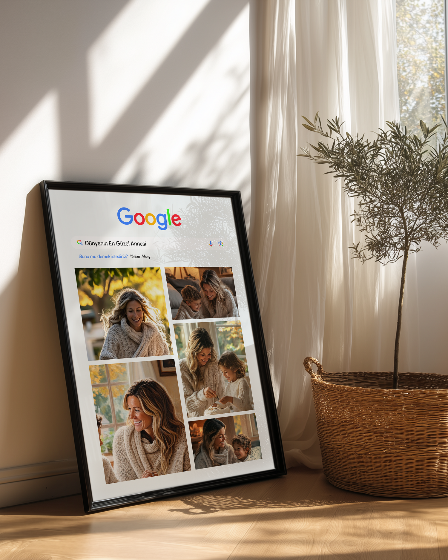 Annelere Özel Google Poster Tablosu