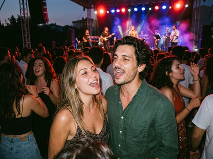 konser zamanı