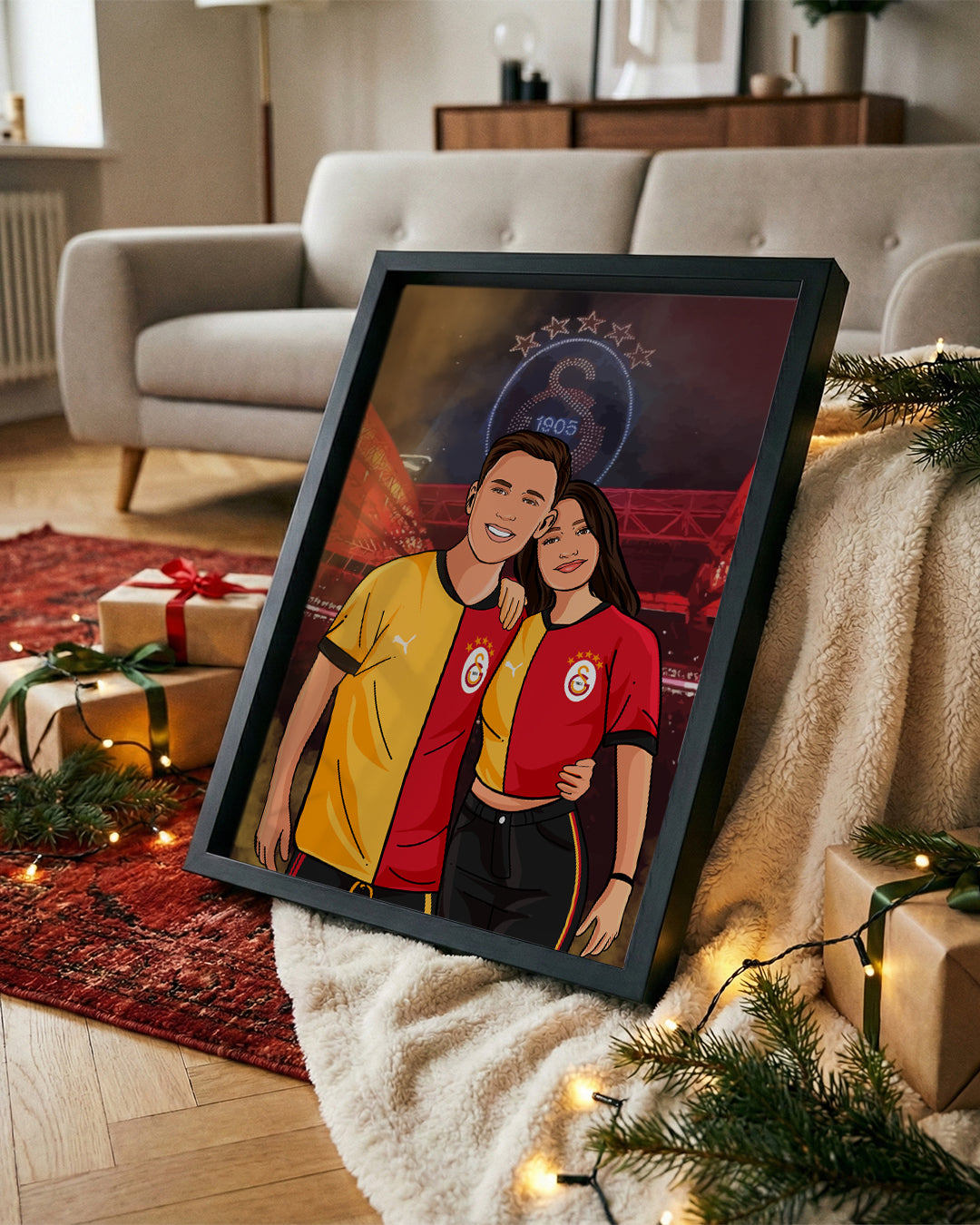 Taraftar Temalı Poster Tablolar