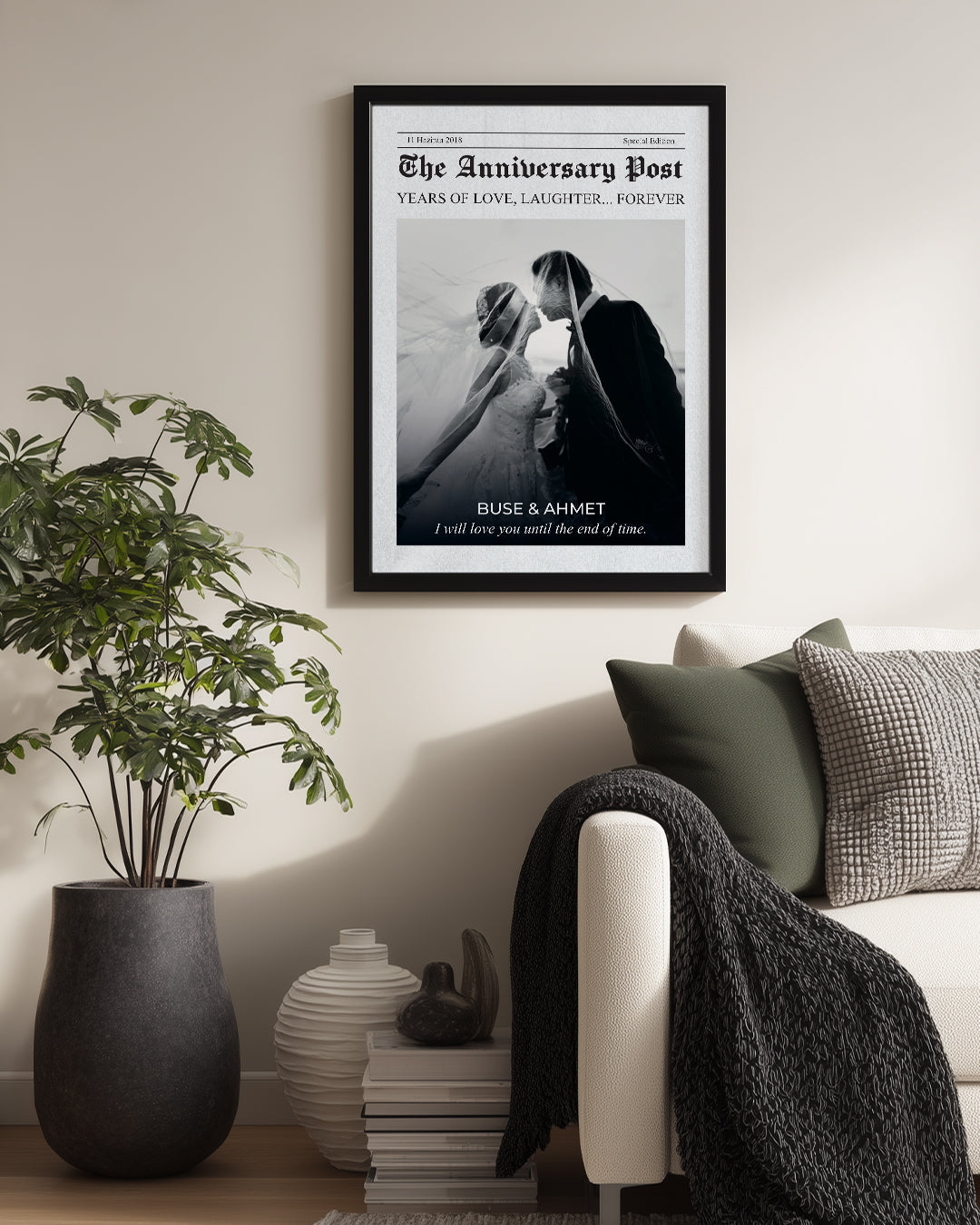 Anı Newspaper Poster Table