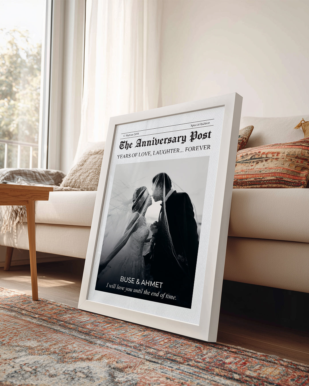 Anı Newspaper Poster Table