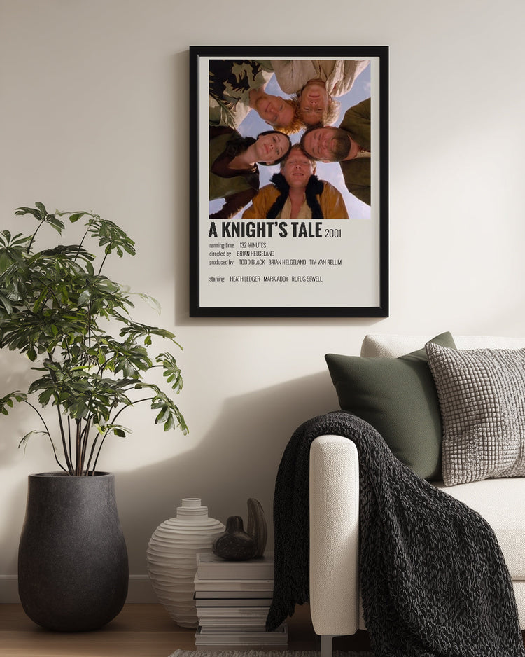 A Knights Tale Poster Tablosu
