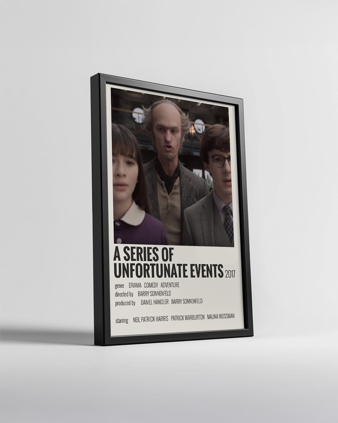 A Series Of Unfortunate Events Poster Tablosu
