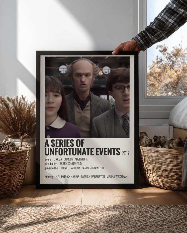 A Series Of Unfortunate Events Poster Tablosu
