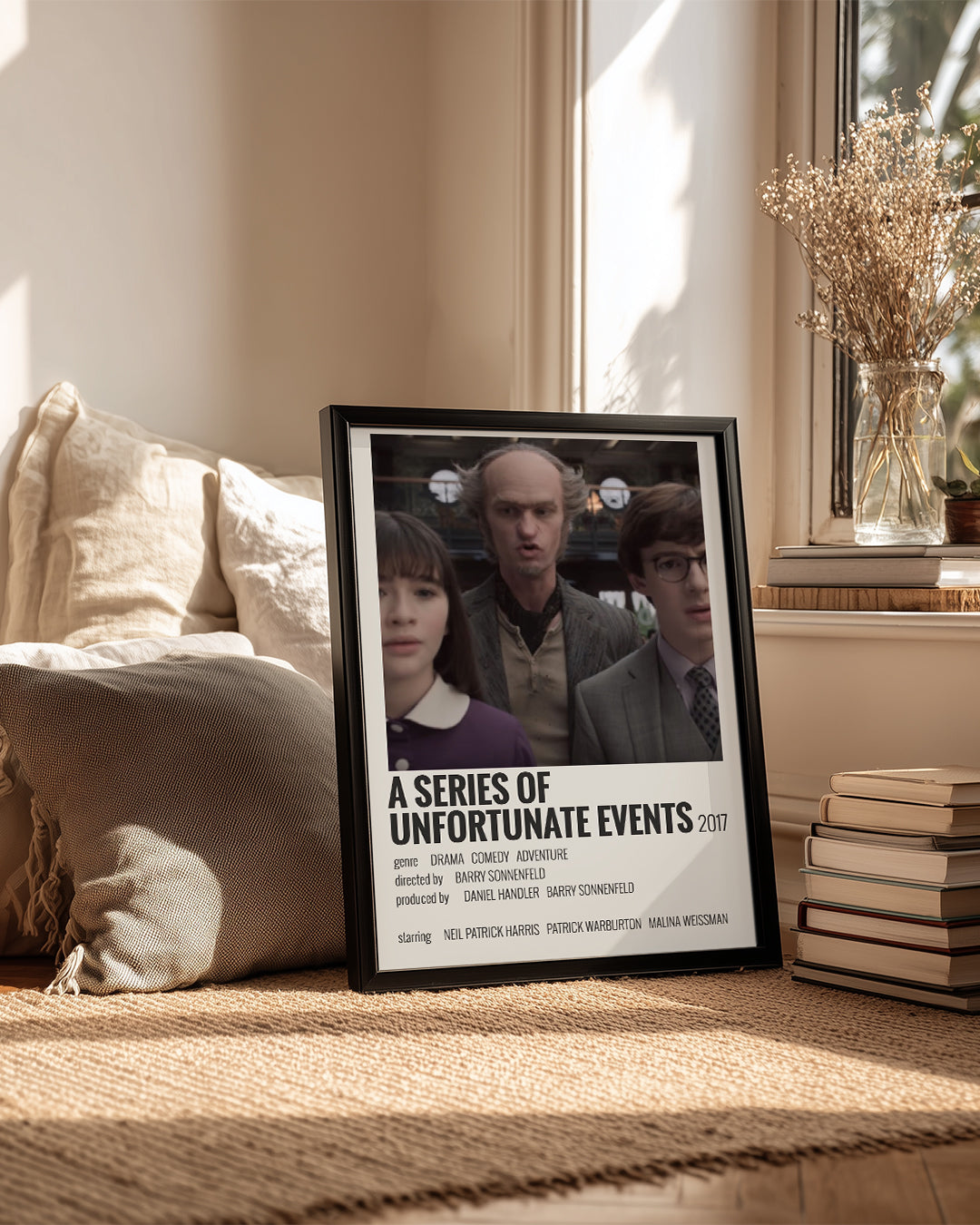 A Series Of Unfortunate Events Poster Tablosu