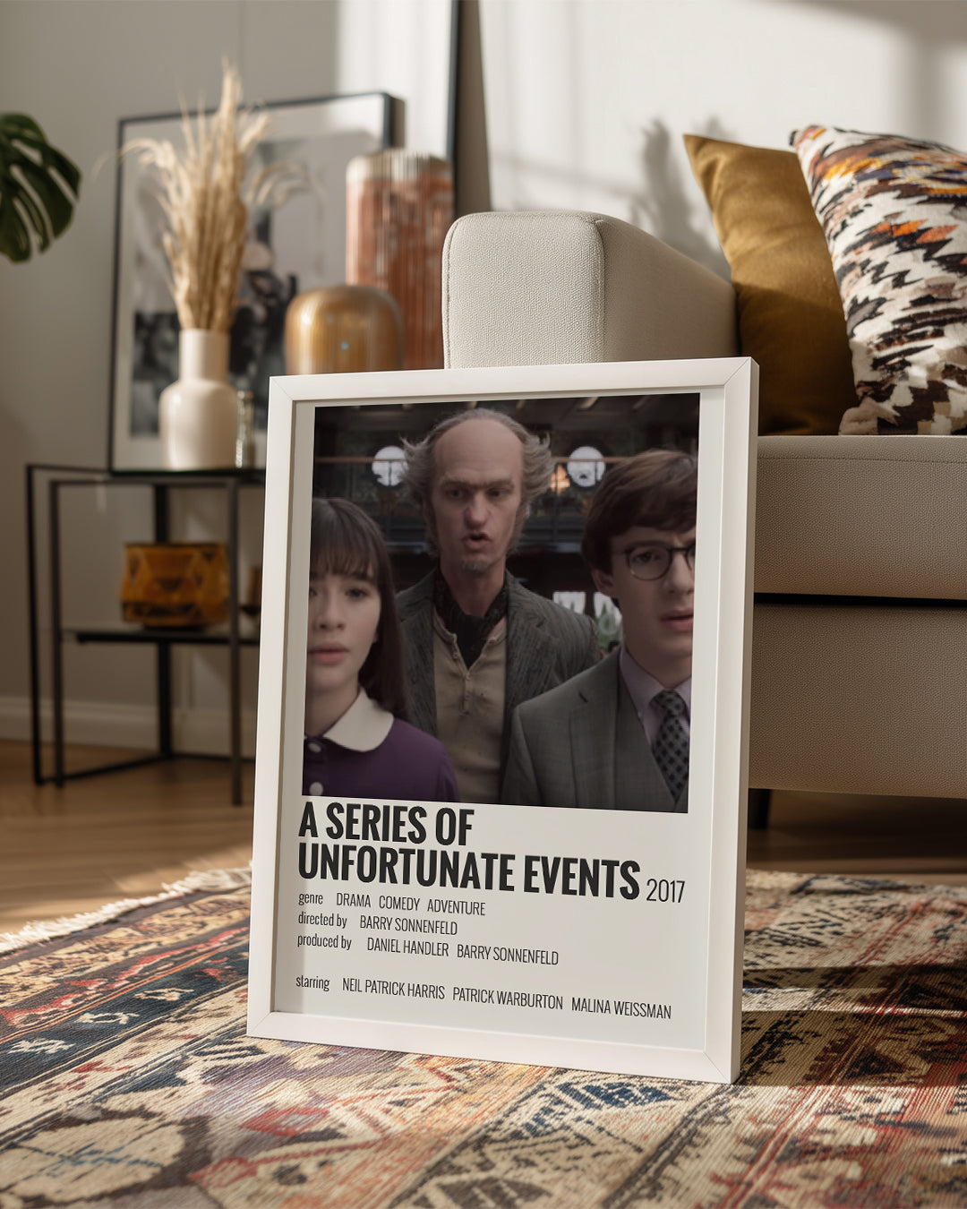A Series Of Unfortunate Events Poster Tablosu