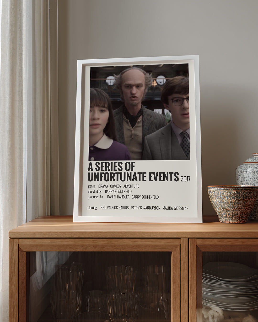 A Series Of Unfortunate Events Poster Tablosu