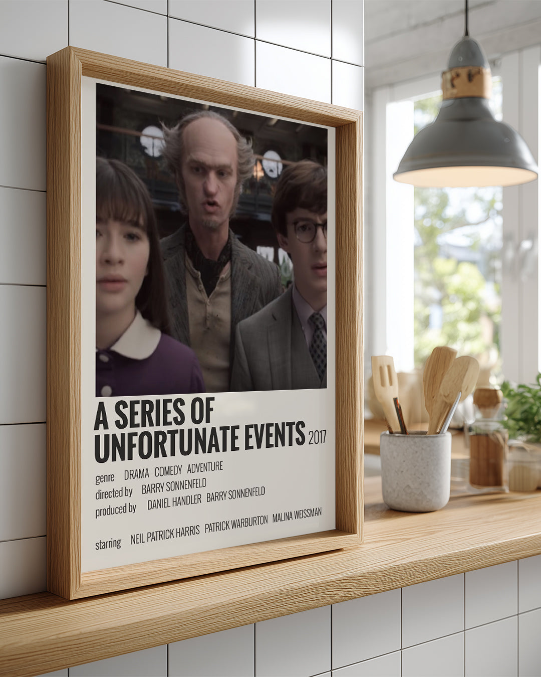 A Series Of Unfortunate Events Poster Tablosu