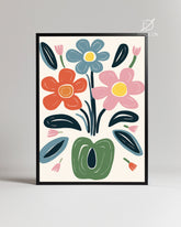 Abstract Bunch Poster Tablosu