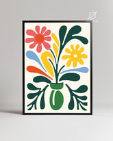 Abstract Burst Poster Tablosu