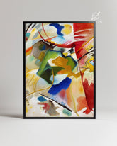 Abstract Chaos Poster Tablosu