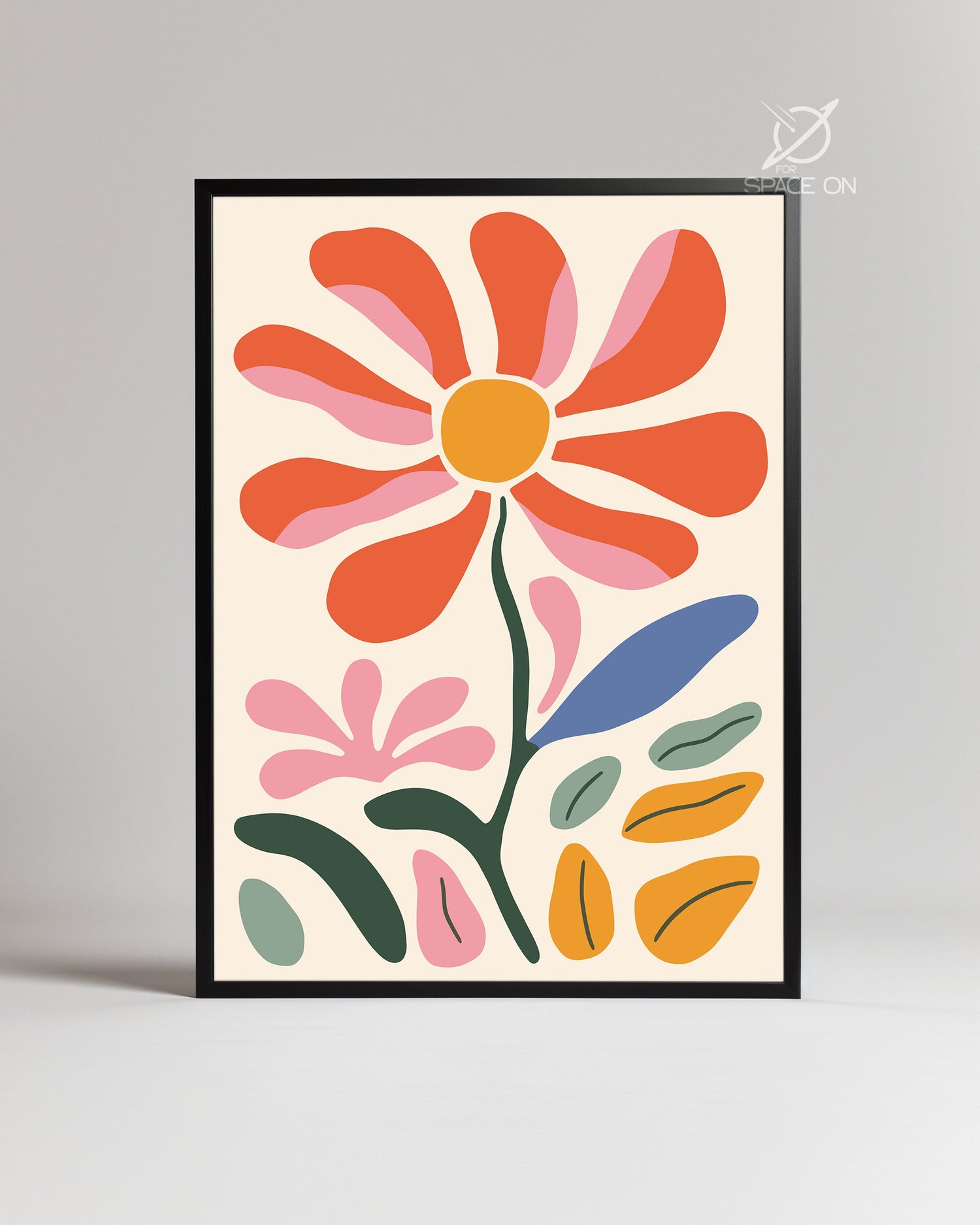 Abstract Pop Poster Tablosu