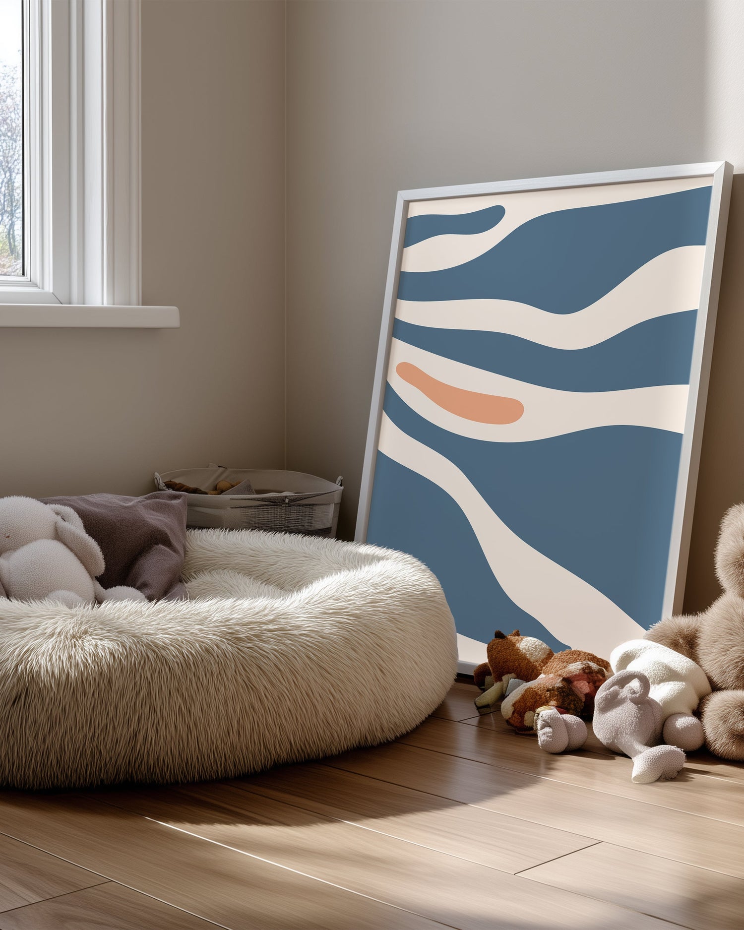 Abstract Sun Poster Tablosu