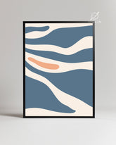 Abstract Sun Poster Tablosu